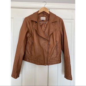 Faux Leather Moro Jacket - Universal Thread